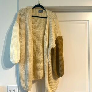 Only worn once beautiful long sweater from Hudson Grey